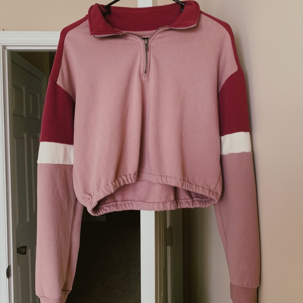 Pacsun cropped 90s hoodie